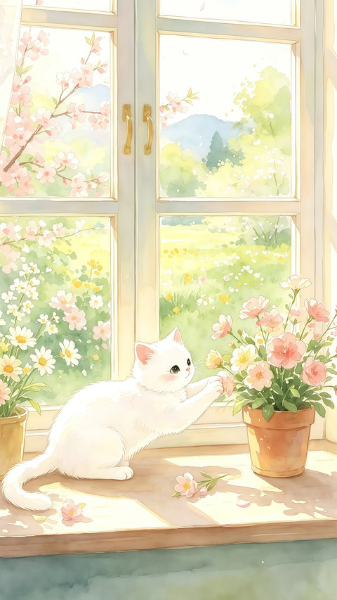 被猫咪治愈的时光 screenshot