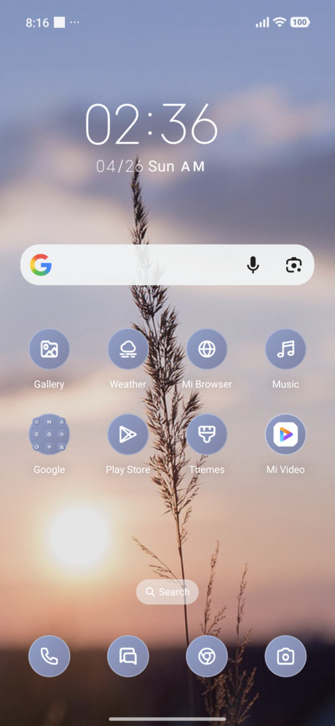 Sunset screenshot