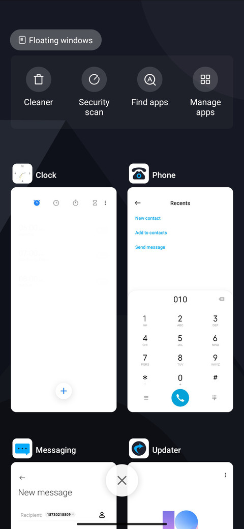 Soft Blue screenshot