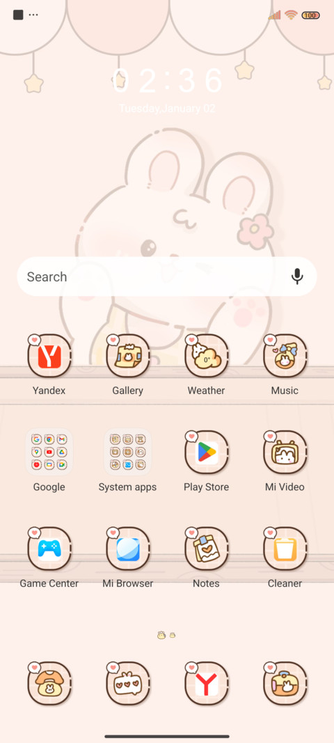 Soft bear rabbit screenshot