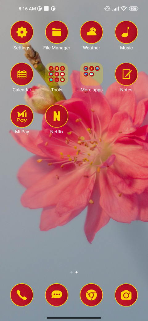 cherry flower screenshot