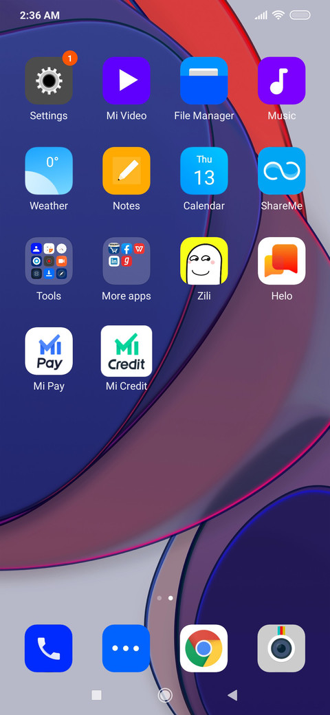 HydrogenOS 11 screenshot