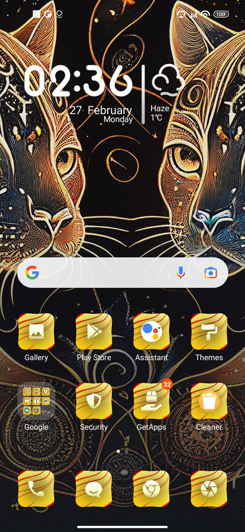 Astrological sign screenshot