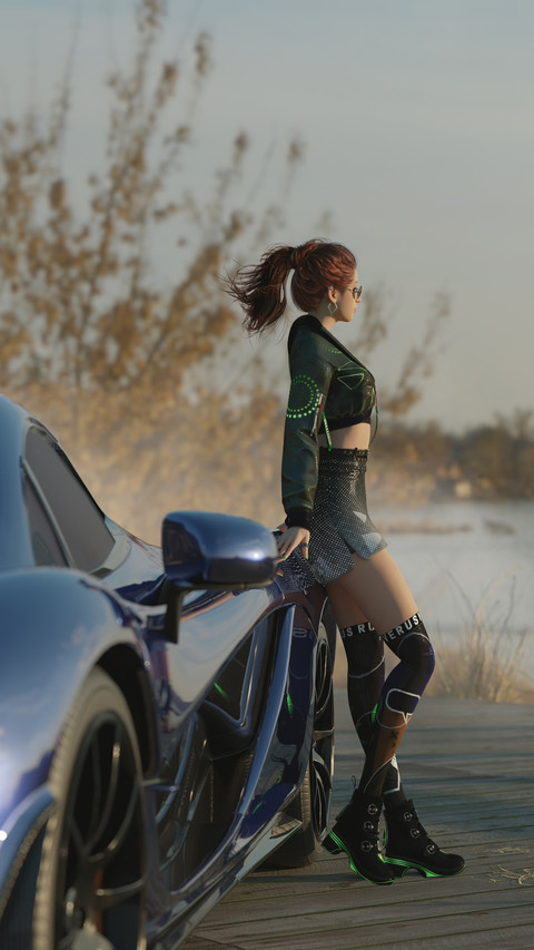 赛车女神 screenshot