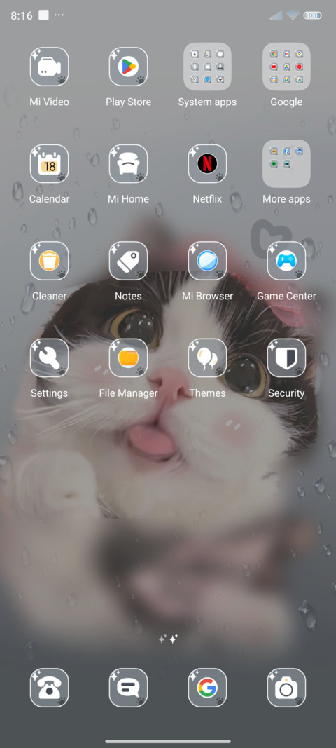 Rainy day Kitten screenshot