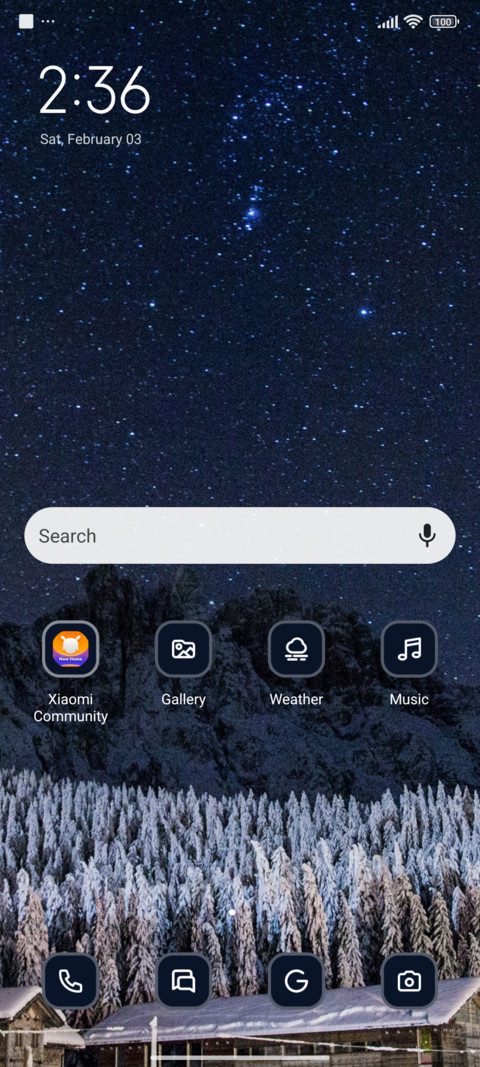 Starry Sky screenshot