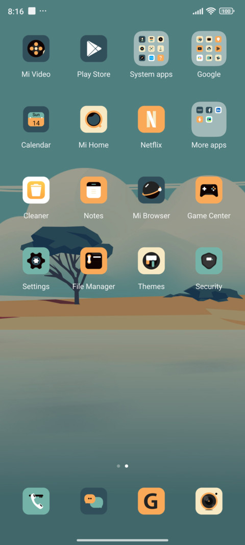 Floating clouds screenshot
