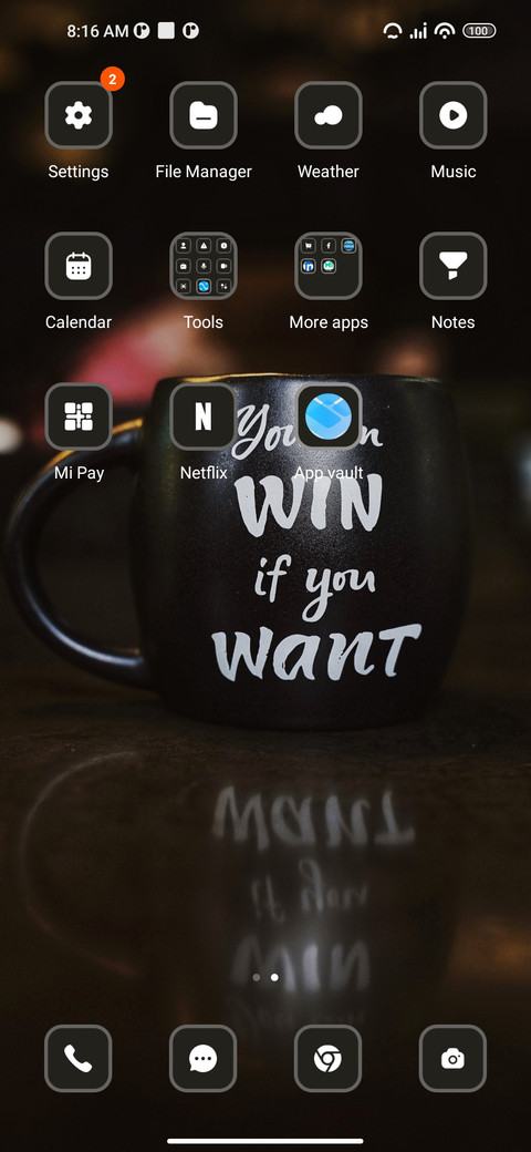 Motivation screenshot
