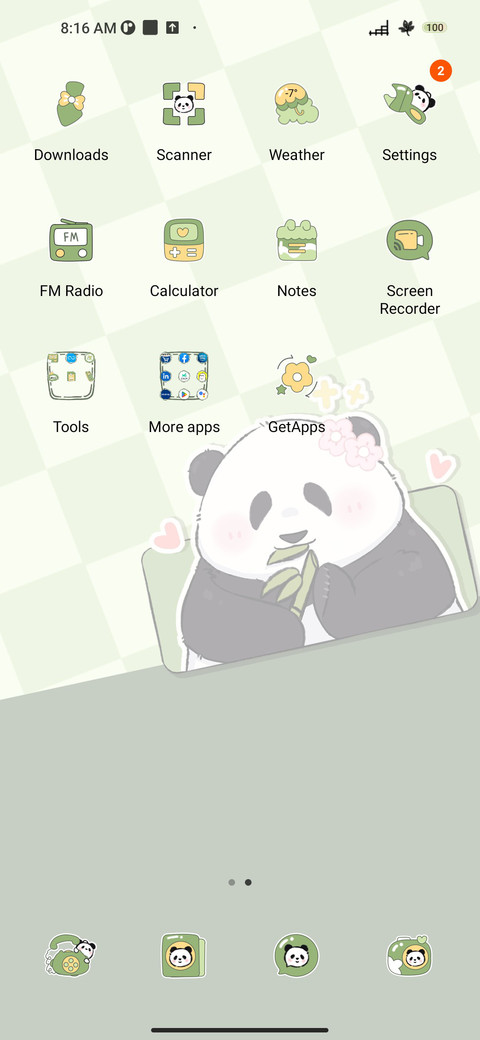 Round Panda screenshot