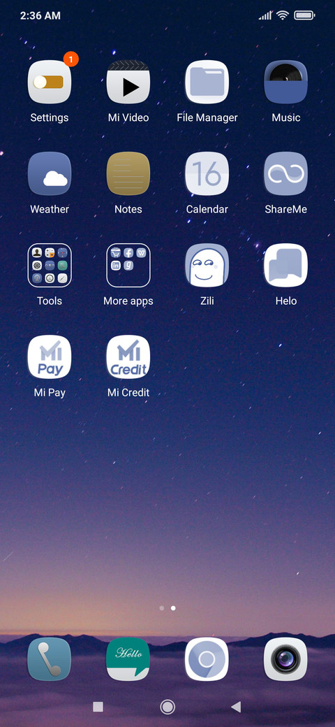 Star illusion screenshot