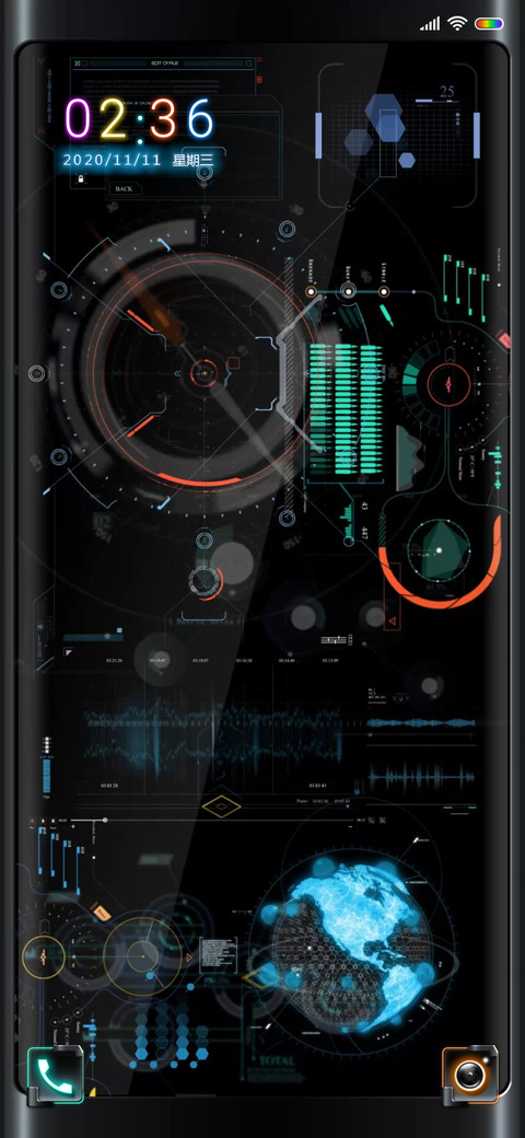 动感科技UI screenshot