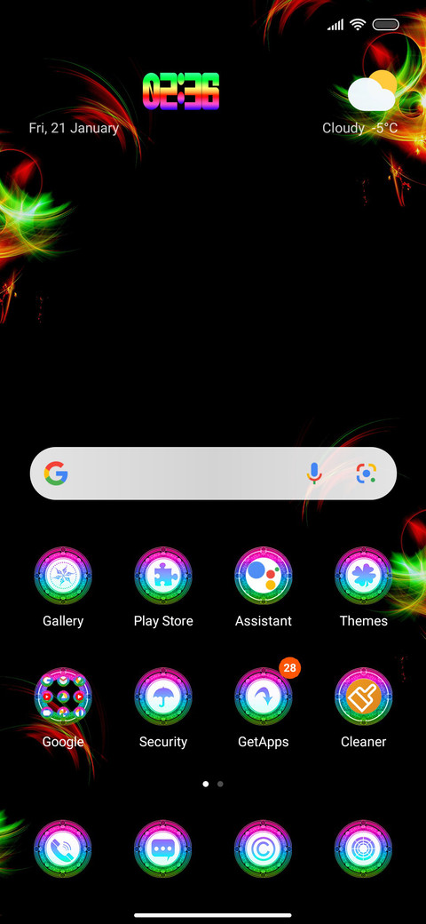 Neon_Lock screenshot