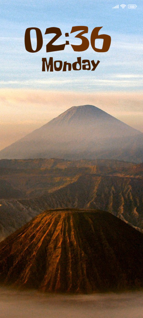 Volcano screenshot