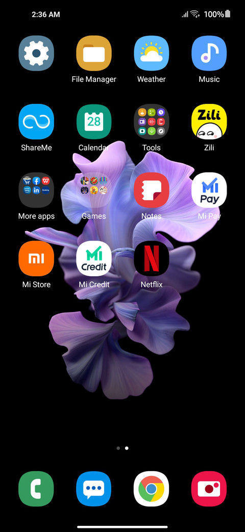 One Miui screenshot