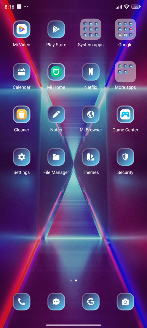 Neon screenshot