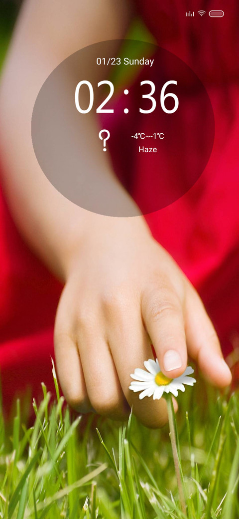 LG G2 screenshot