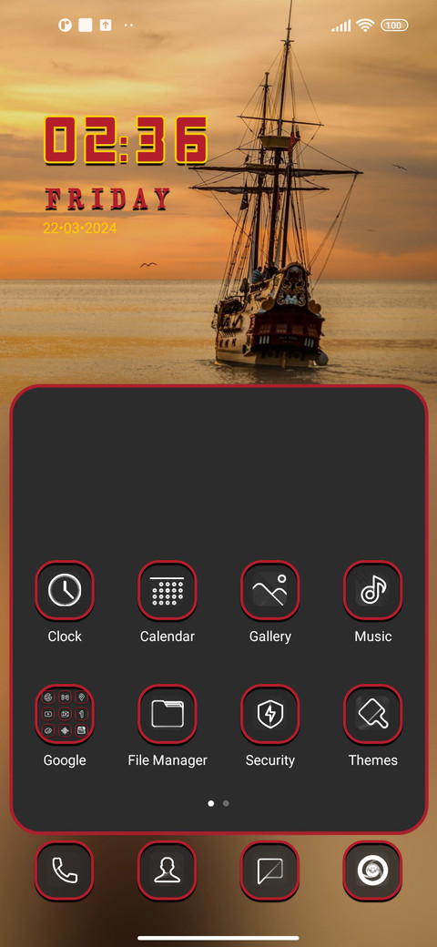 Ship Strom Dark screenshot