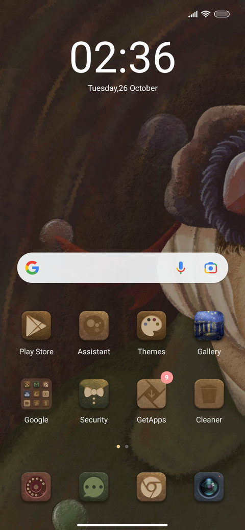 Van Gogh portrait screenshot