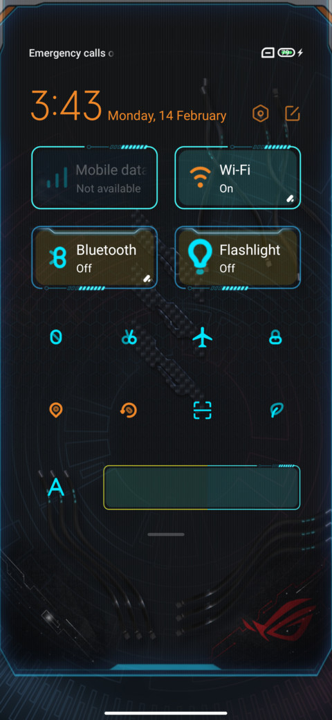 ROG Dark Premium screenshot