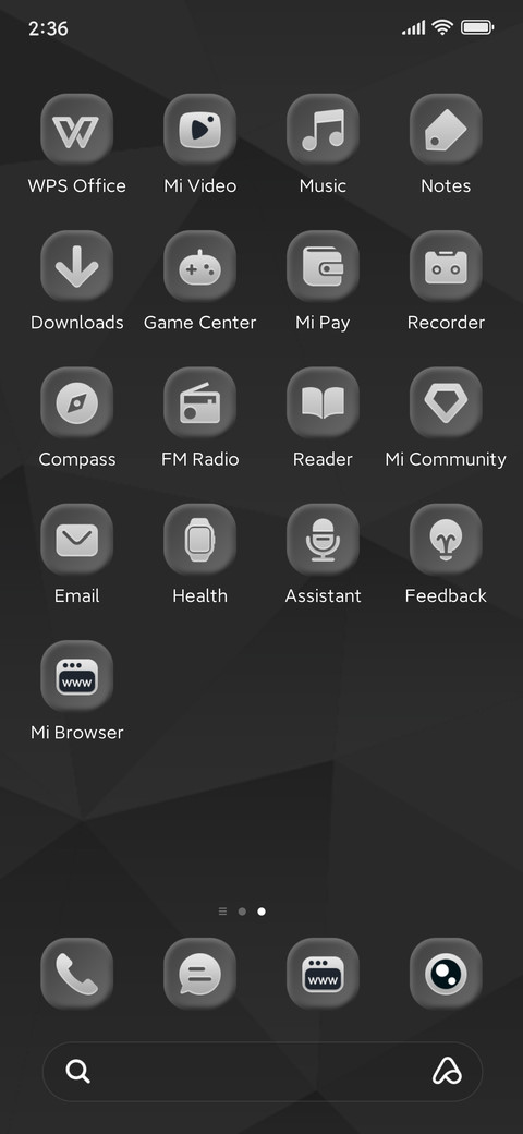 Subtle Gray Hue screenshot