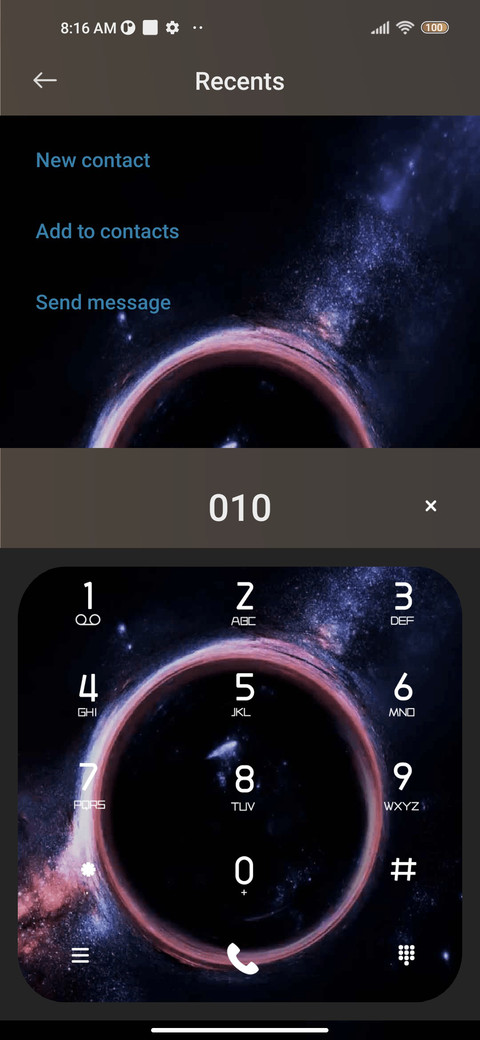 Cosmic ring screenshot