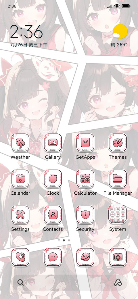 Comic fox fairy screenshot
