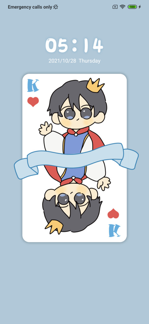 Pink Blue Poker screenshot