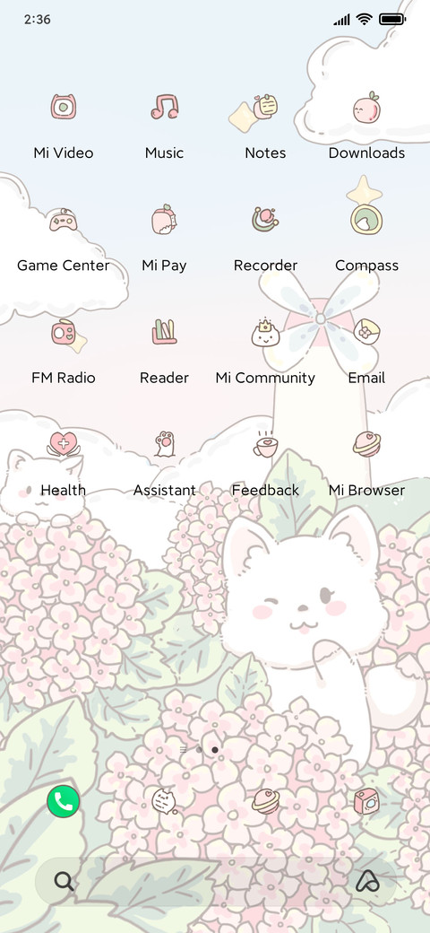 Hydrangea field screenshot