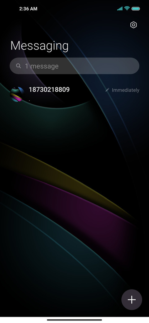 Simple color screenshot