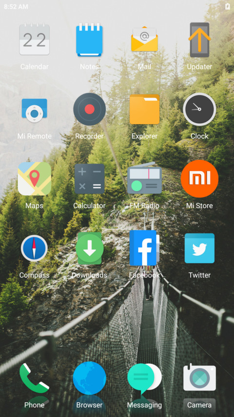 Clean screenshot