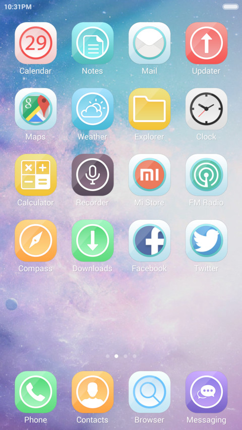  IN Galaxy Glass screenshot