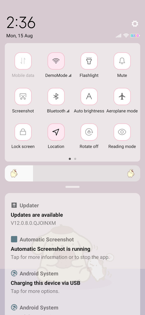 Pink purple screenshot