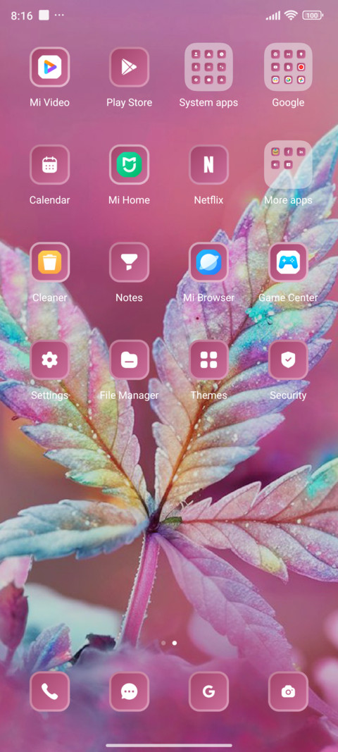 Pink Flower screenshot