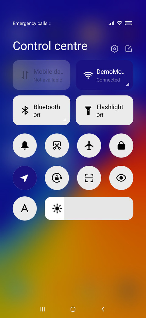 Purple OS v11 screenshot