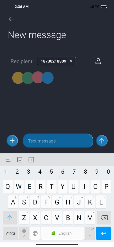 Modern stylish screenshot