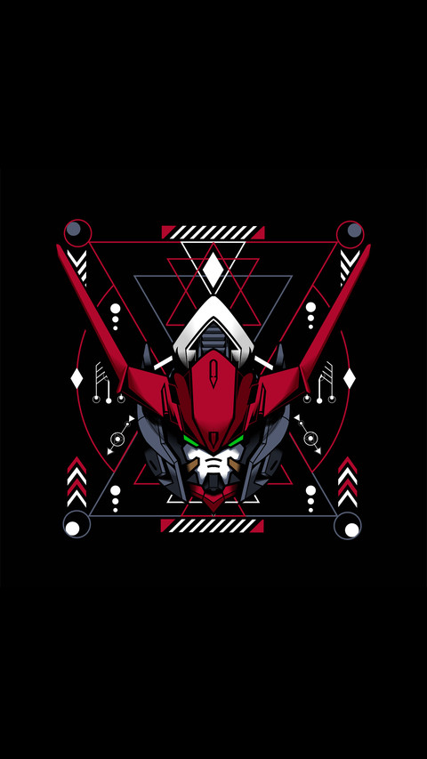 Gundam illustration screenshot
