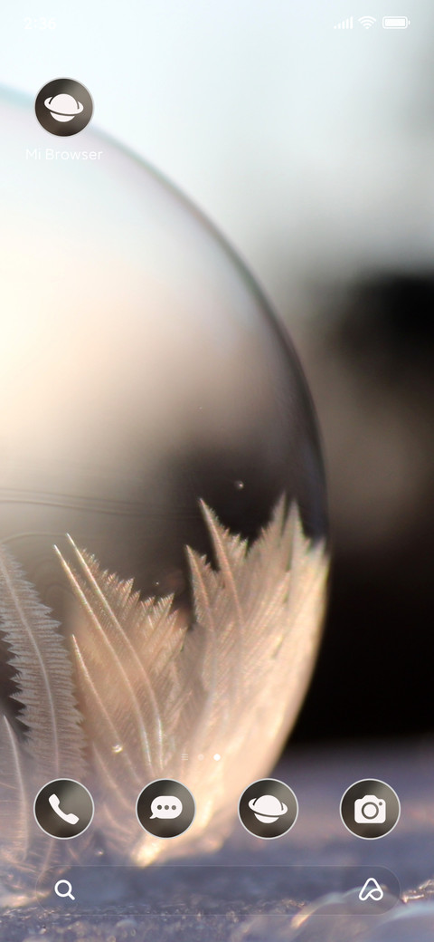 crystal frost screenshot
