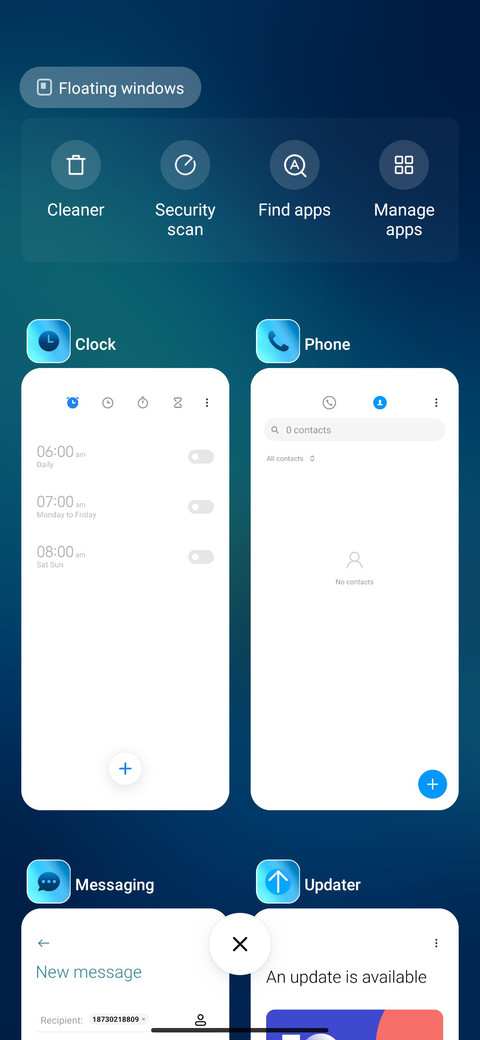 Blue Wings screenshot