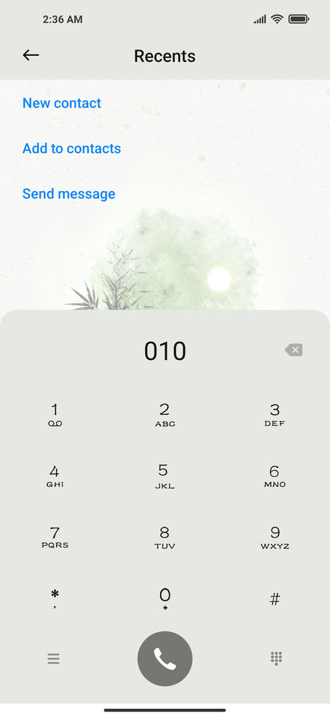 Antique of bamboo screenshot