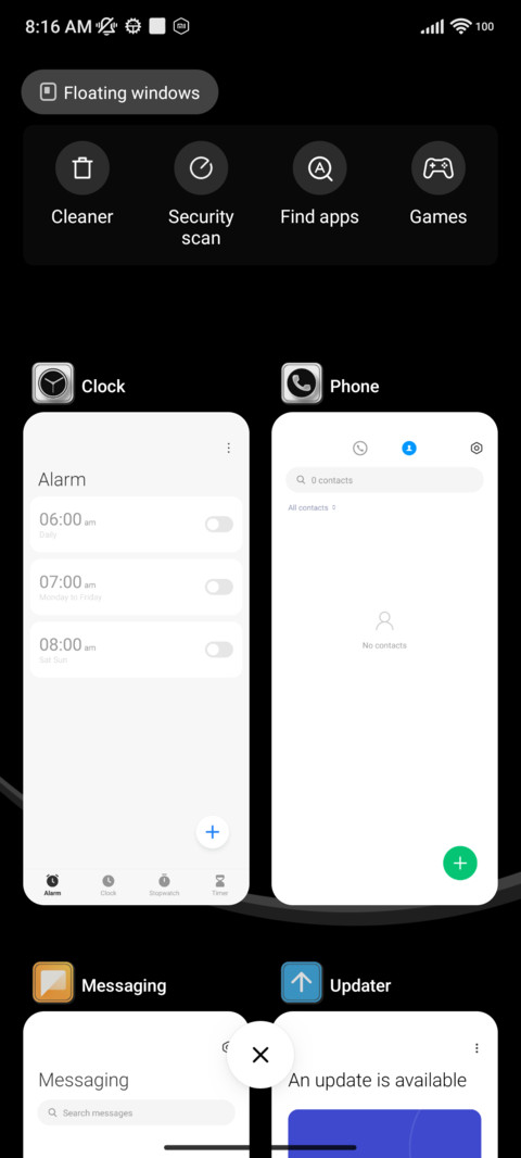 Dark screenshot