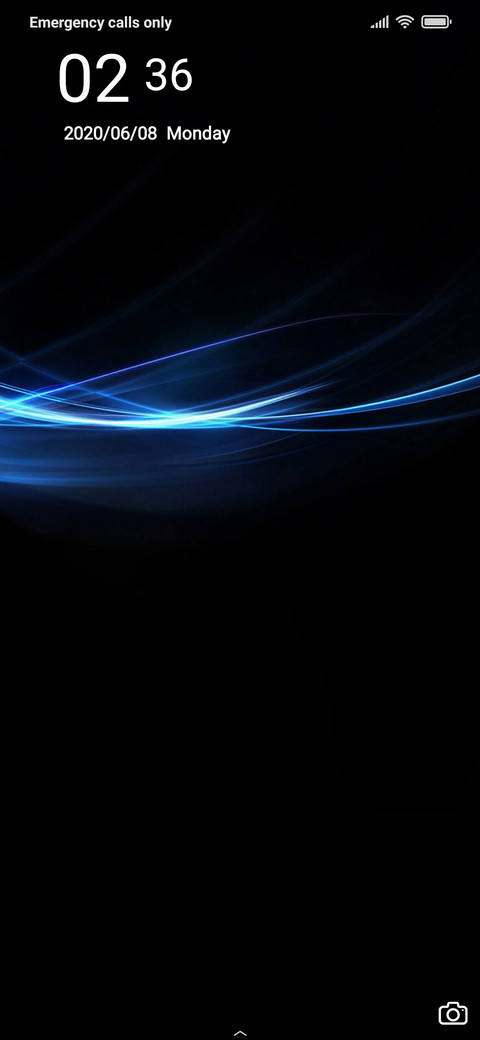 Black and blue screenshot