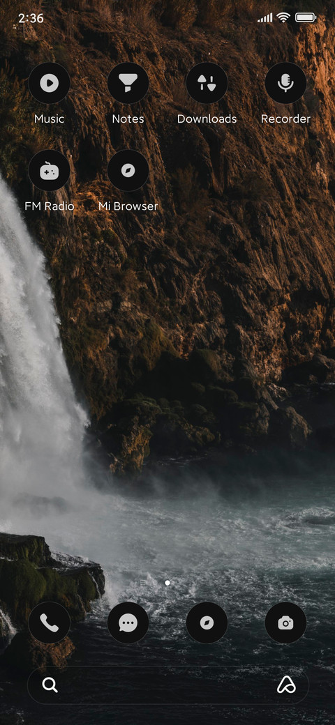 Waterfall screenshot