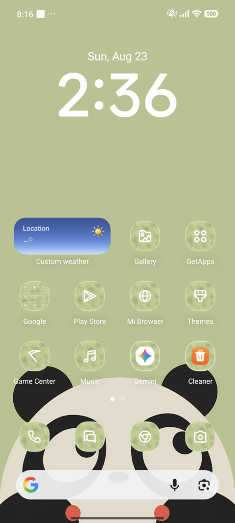 Panda screenshot