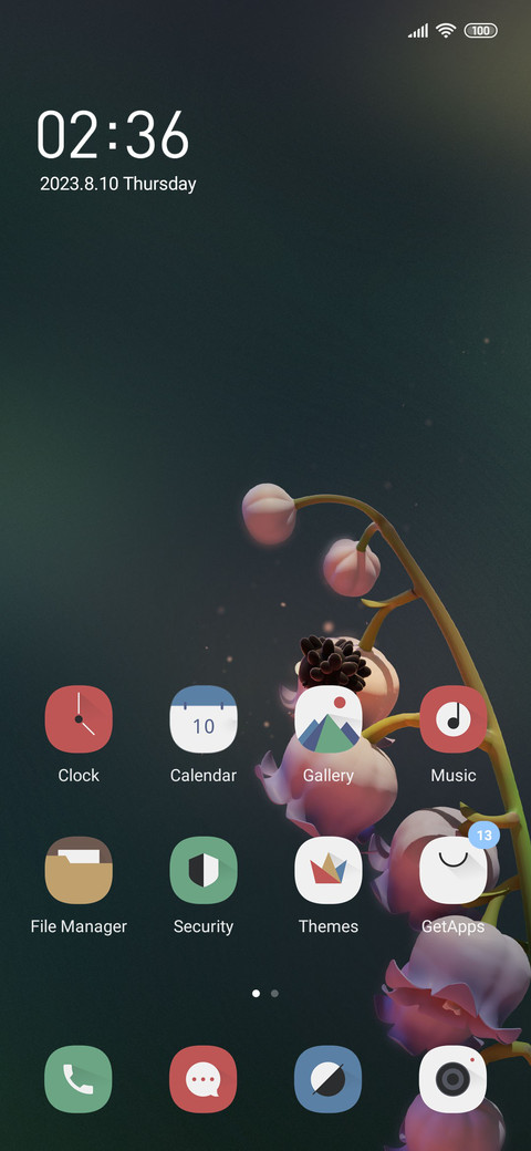 Campanula sprite screenshot
