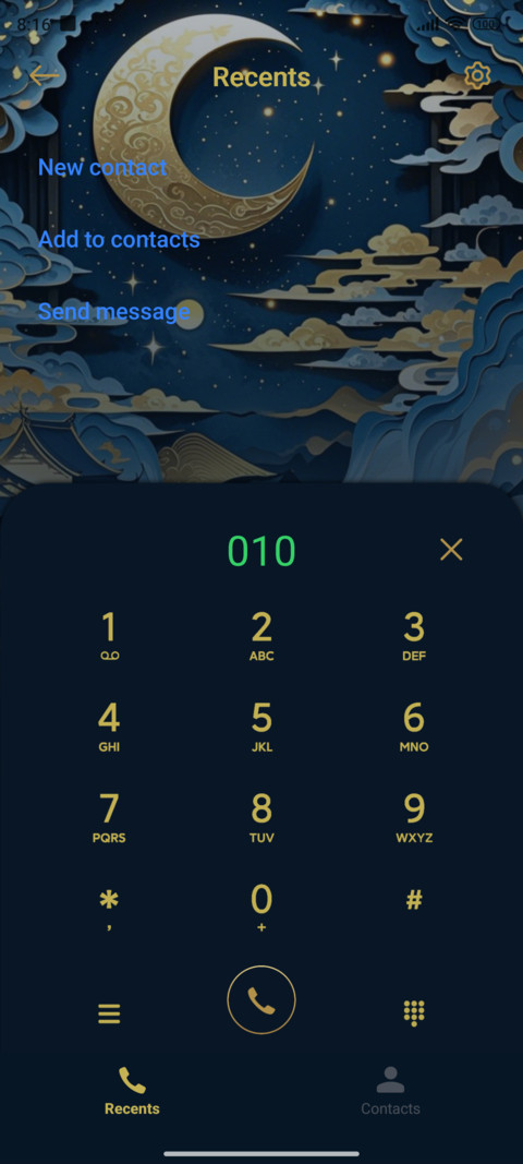 BLUE screenshot