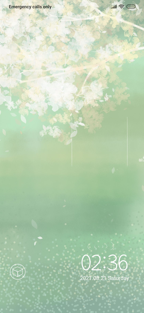 Spring rain screenshot