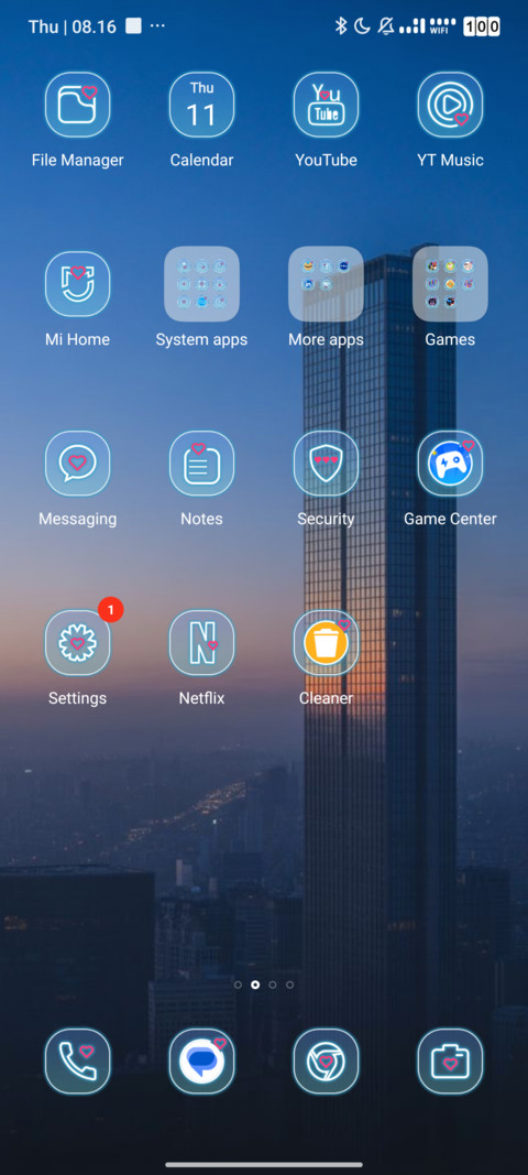 HyperBlue screenshot
