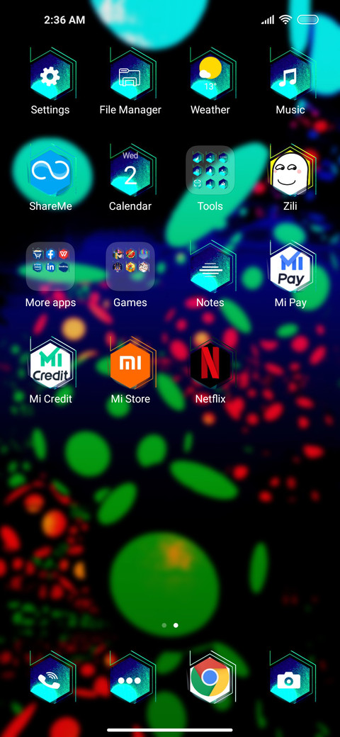 Futuristic Mila screenshot