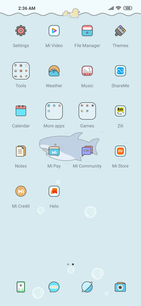 Simple sea fish screenshot