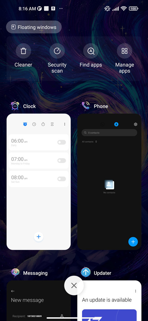 Starfall Night screenshot